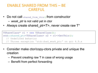 C++11 smart pointer | PDF
