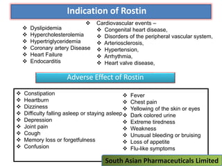 Rosuvastatin Rxn Rash Rosuvastatin final marketing plan.pptx