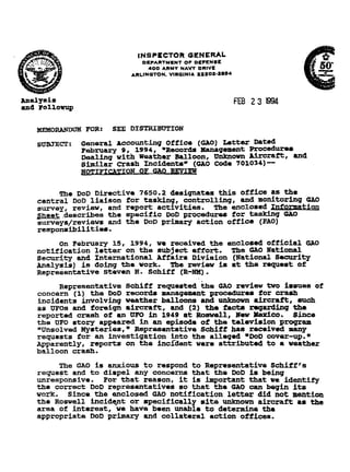 Taskin Letter Roswell | PDF