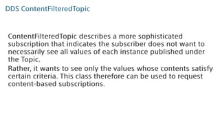 Filtered Topic ROS 2 Content Filtered Topics | PDF