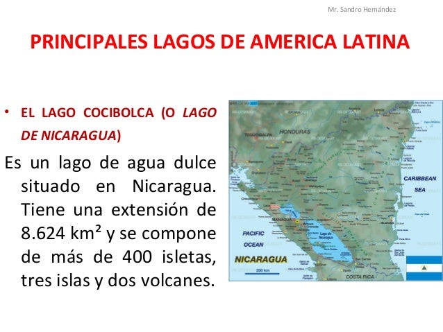 Ríos y lagos de américa latina