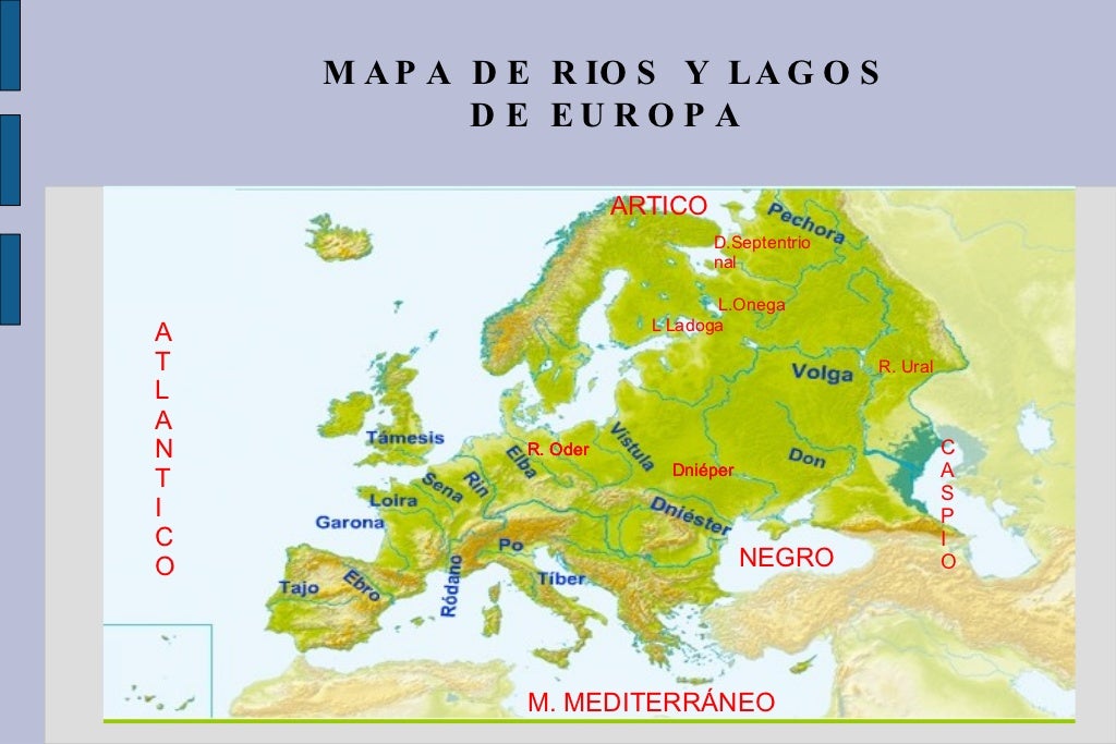 Ríos y Lagos de Europa