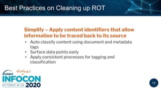 What’s Redundant, Obsolete, and Trivial Content (ROT) What’s Not? | PPTX