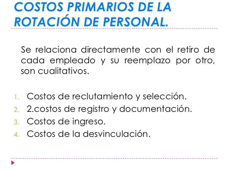 Rotación de personal