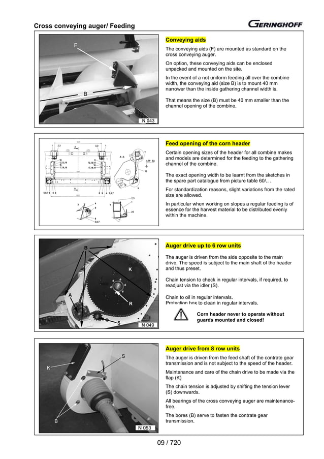 Geringhoff operating instructions Rota disc 2003 PDF