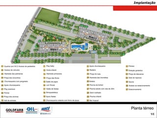 Implantação




Bloco 1




          Planta térreo
 