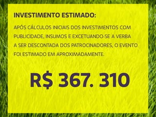 Evento Diferenciado - Rota Eco