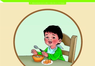 5. Alimentación de la niña o niño de 6 a 24 meses
 