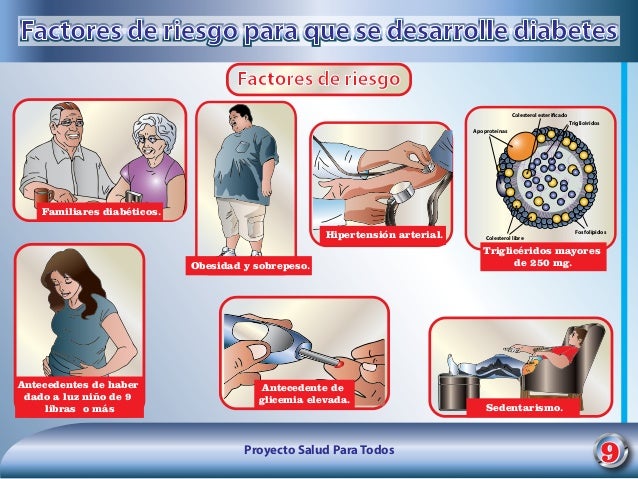 Rotafolio previniendo la diabetes