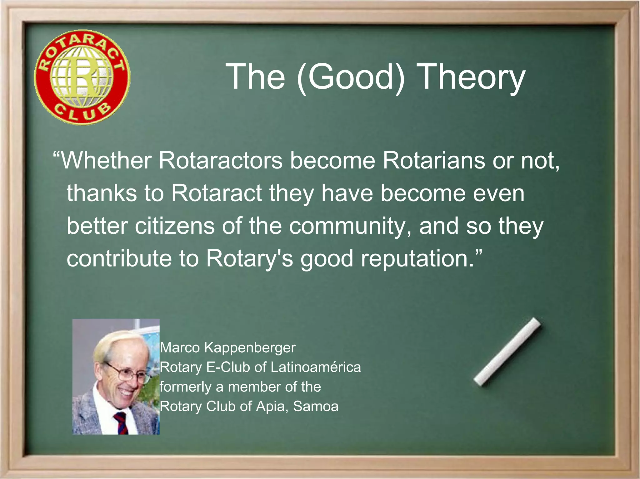 Rotaract / Rotary under the microscope | PPT