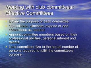 R.E.T.S. Board Member Responsibilities | PPT