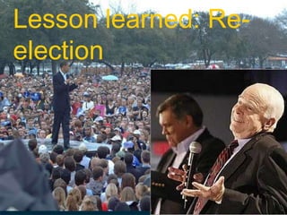 Lesson learned: Re-election 