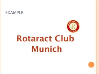 Rotaract Presentation by Sofia Forster