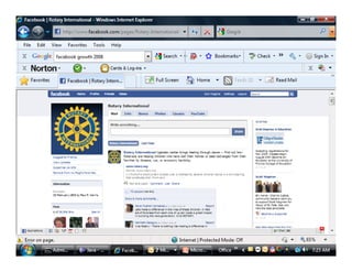 Rotarians On Social Networks 062509