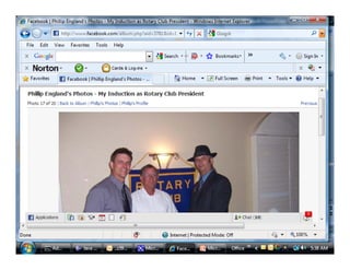 Rotarians On Social Networks 062509