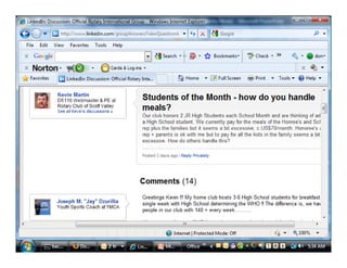 Rotarians On Social Networks 062509