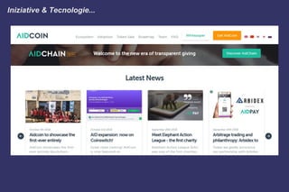 Iniziative & Tecnologie...
 