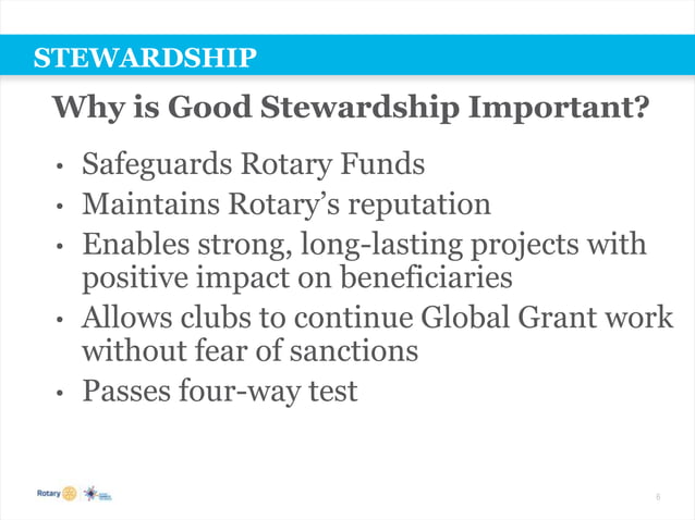 Rotary Global Grants Stewardship Rtn Vijayakumar 3202 Pptx