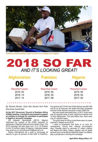 Rotary Africa - April 2018