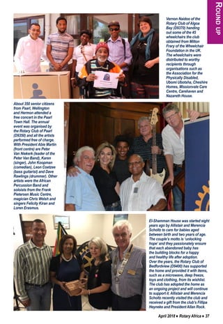 Rotary Africa - April 2018