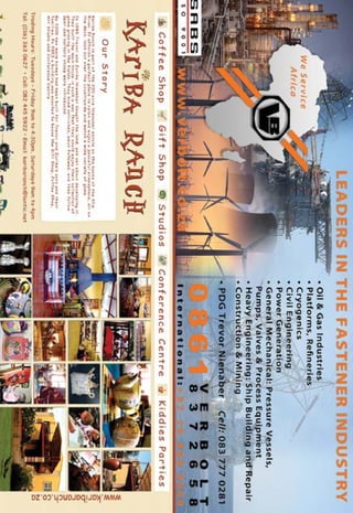 44 ♦ Rotary Africa ♦ May 2014 
