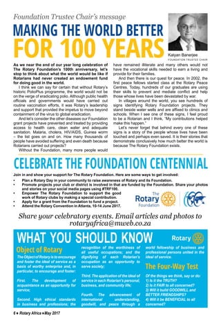 Rotary Africa May 2017 - Website | PDF