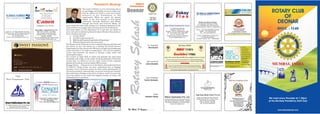 Rotary Club of Deonar Bulletin July '13 issue