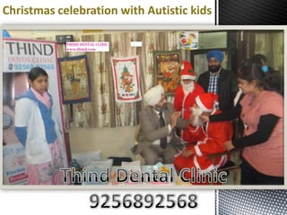 Rotary club greater ludhiana  christmas celebration autistic kids