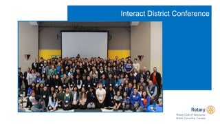 Interact District Conference
 
