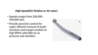 High Rpm Rotor Rotary cutting and hand cutting instruments.pptx