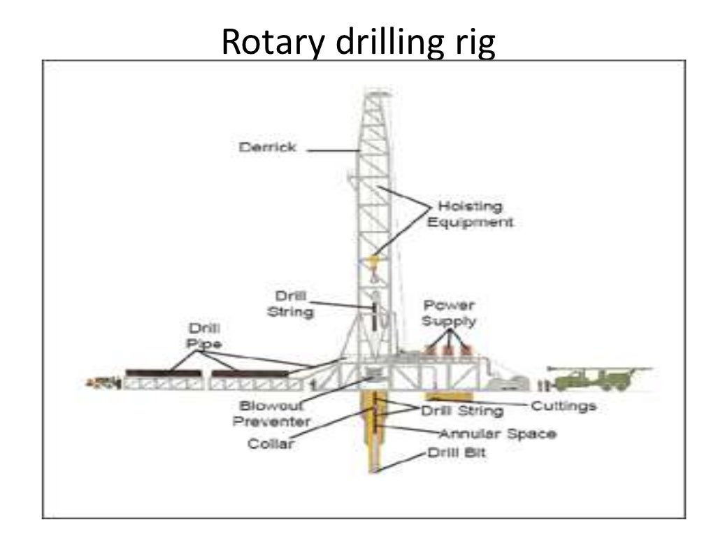 Rotary drilling rig