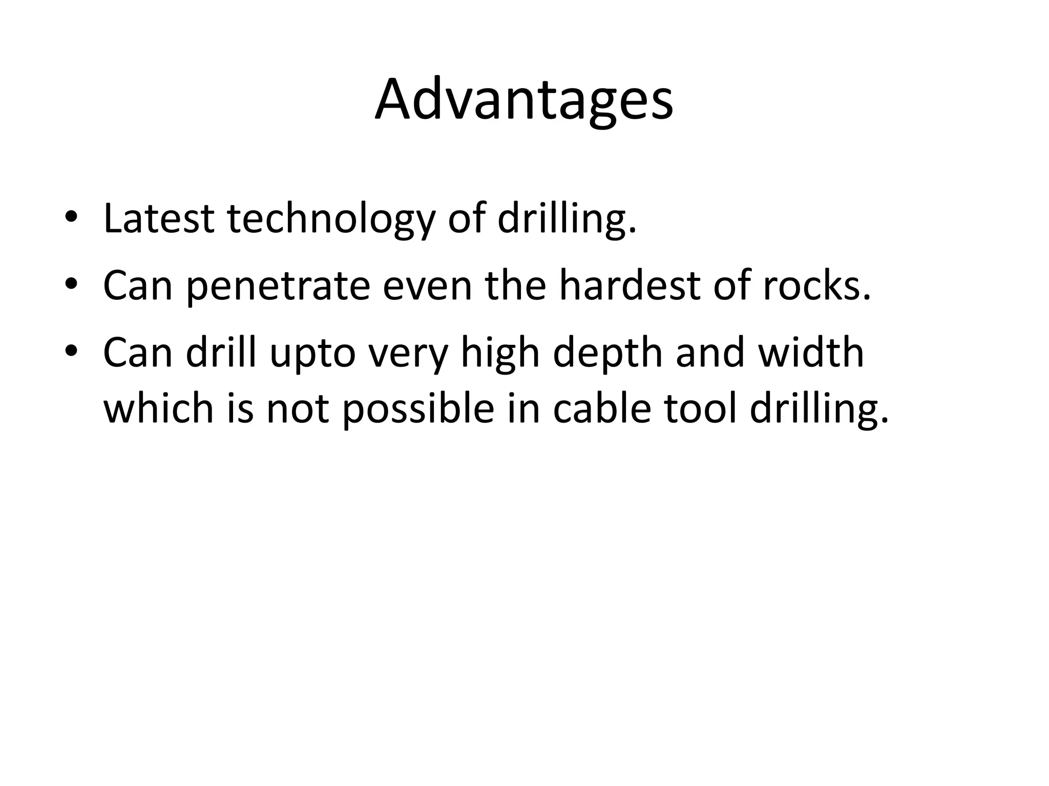 Rotary drilling rig (onshore) | PPTX