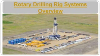 Rotary Drilling Rig Systems
Overview
 