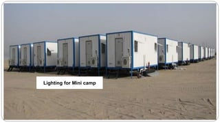 Lighting for Mini camp
 