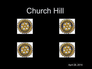 Church Hill
April 28, 2014
 