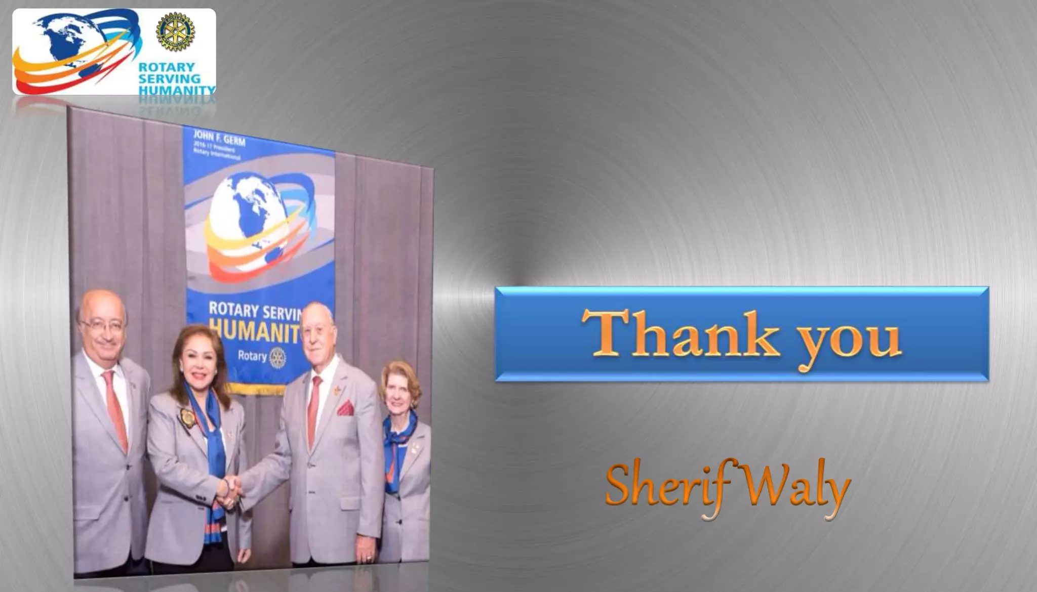 Rotary empower - PP Sherif Waly