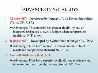 Rotary Endodontic Instruments | PPTX