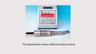 First-generation motor without torque control
 
