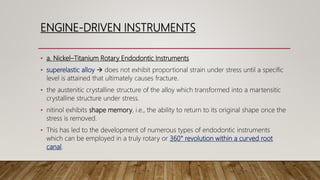 Rotary endodontics pedagogy | PPTX
