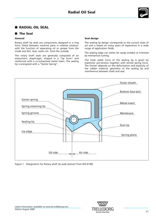Rotary and Shaft Seals | PDF