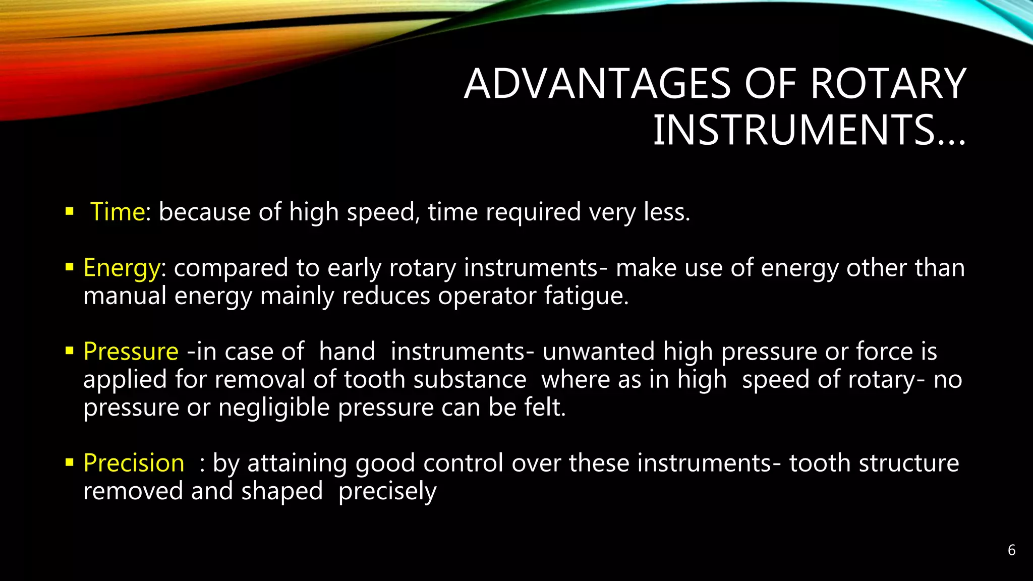 Rotary Instruments -Part 1 | PPT