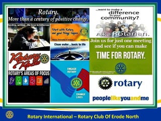History of Rotary International, RI Dist 3202 & Rotary Club Of Erode ...