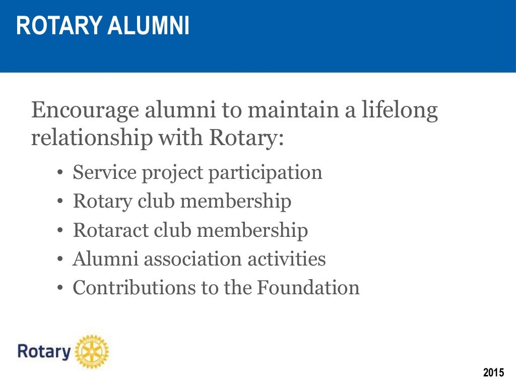 Rotary Foundation Basics.