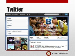 How Rotary clubs can use social media