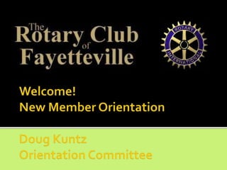 Rotary orientation power point updated january 22 2013