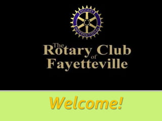 Rotary orientation power point updated january 22 2013