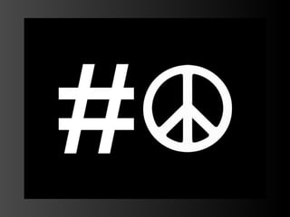 Hashtags for Peace