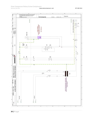 Polar Compressor Rotary Screw Compressors
Revision July.2015 www.eatoncompressor .com 877.283.7614
34 | P a g e
 