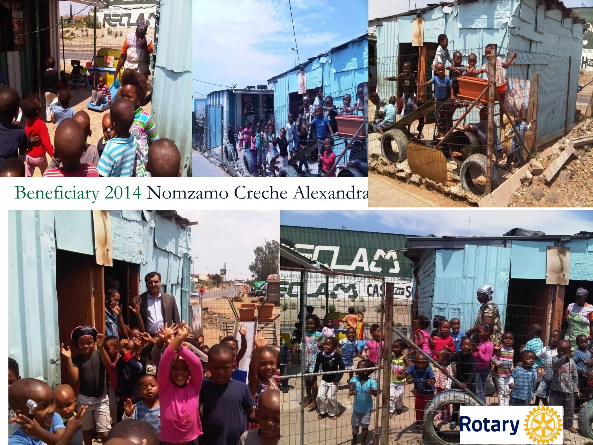 Beneficiary 2014 Nomzamo Creche Alexandra
 