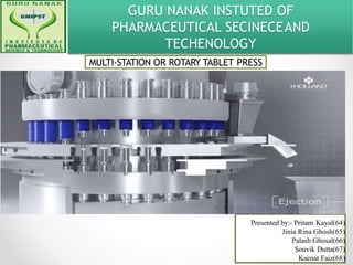 The Uses & Features of A Rotary Tablet Press Machine - Proton